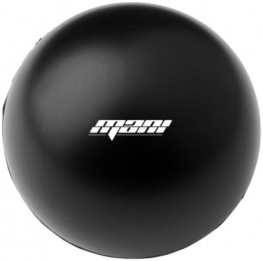 Logotrade promotional merchandise picture of: Cool round stress reliever, black