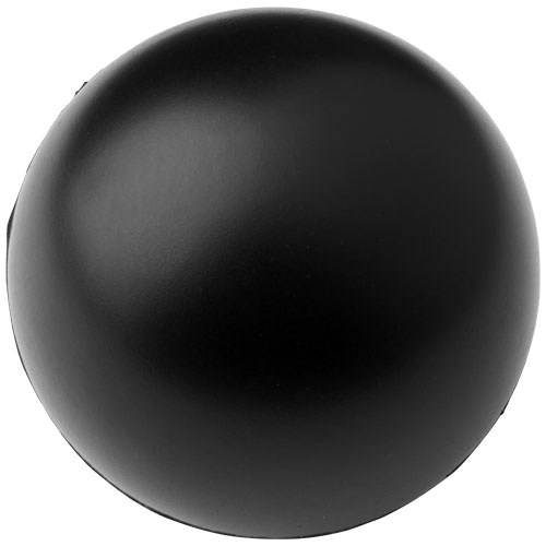 Logo trade promotional gift photo of: Cool round stress reliever, black