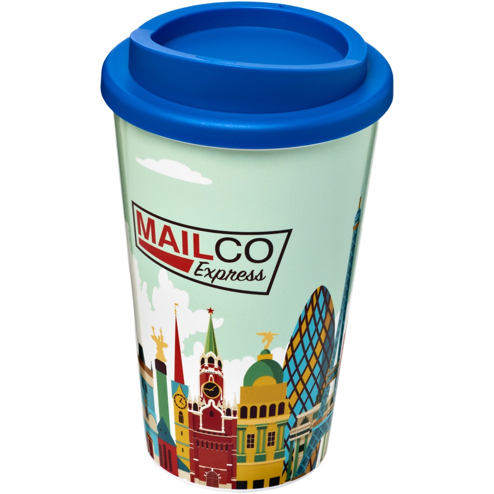 Logotrade advertising product image of: Brite-Americano® 350 ml insulated tumbler, blue