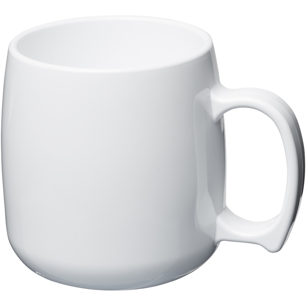 Logotrade promotional items photo of: Classic 300 ml plastic mug, white