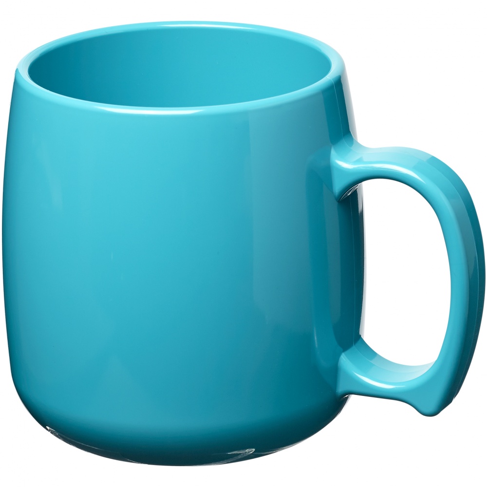 Logotrade business gifts photo of: Classic 300 ml plastic mug, light blue