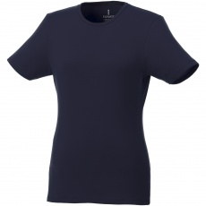 Balfour short sleeve women's organic t-shirt, Navy Blue
