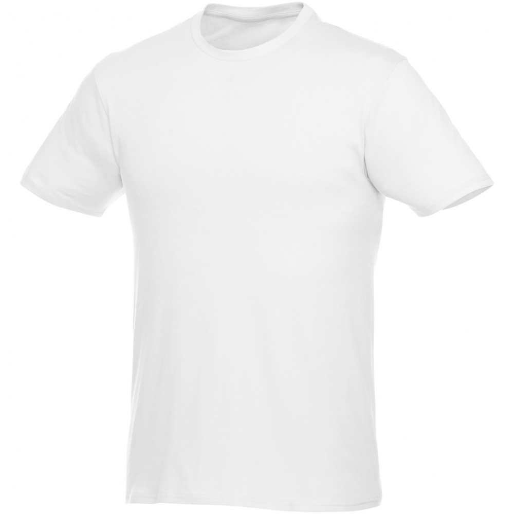 Logo trade promotional gifts picture of: Heros short sleeve unisex t-shirt, white