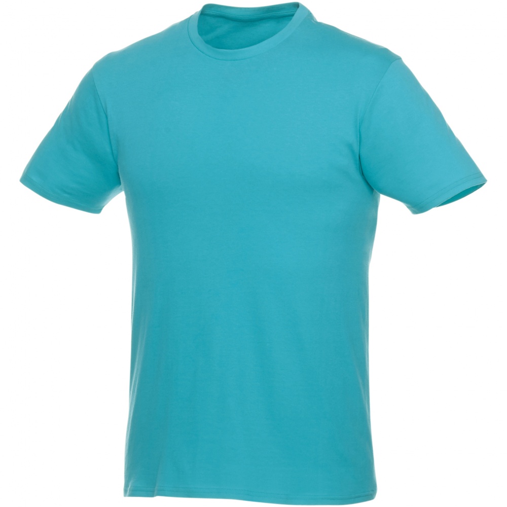 Logotrade business gift image of: Heros short sleeve unisex t-shirt, turquoise