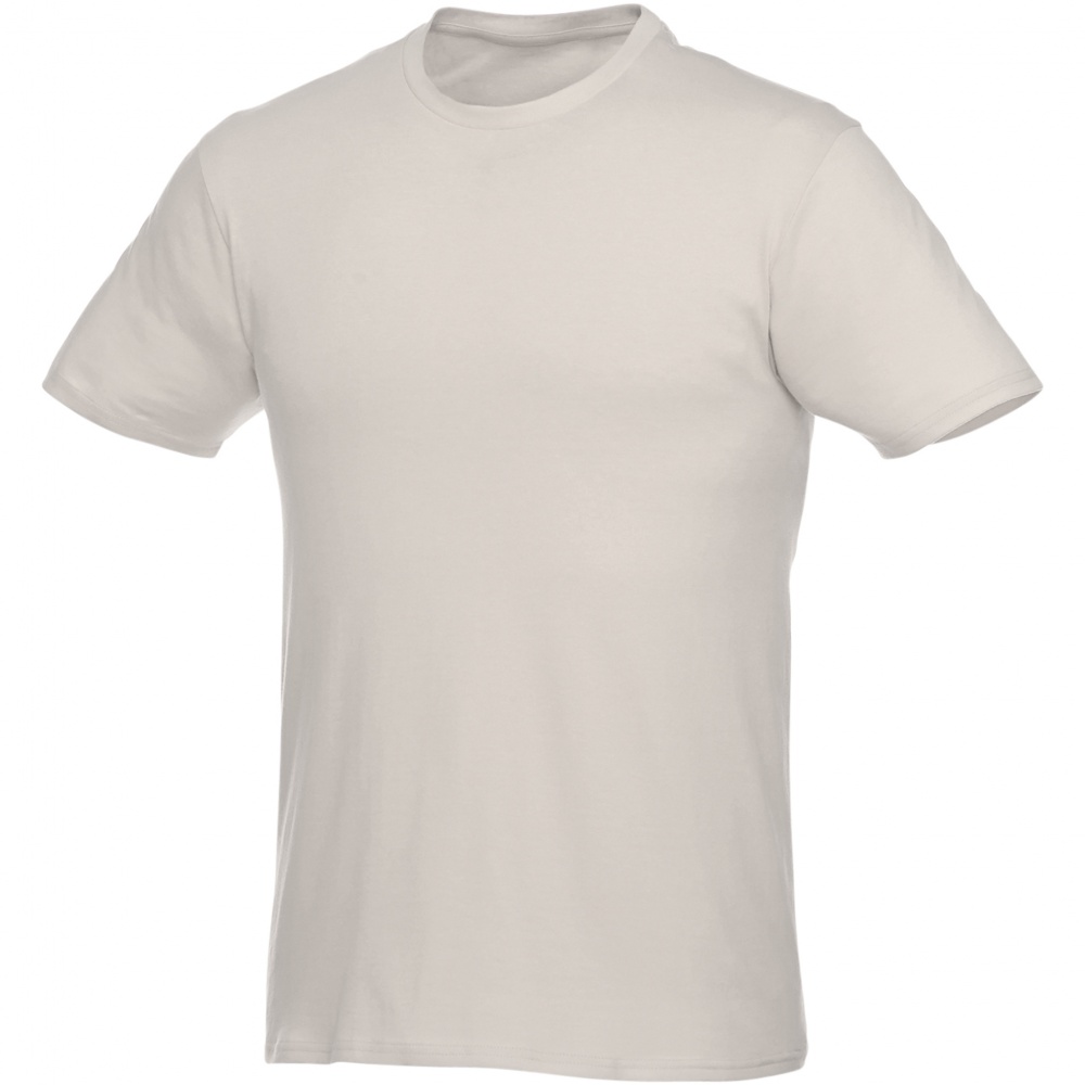 Logotrade business gift image of: Heros short sleeve unisex t-shirt, light grey