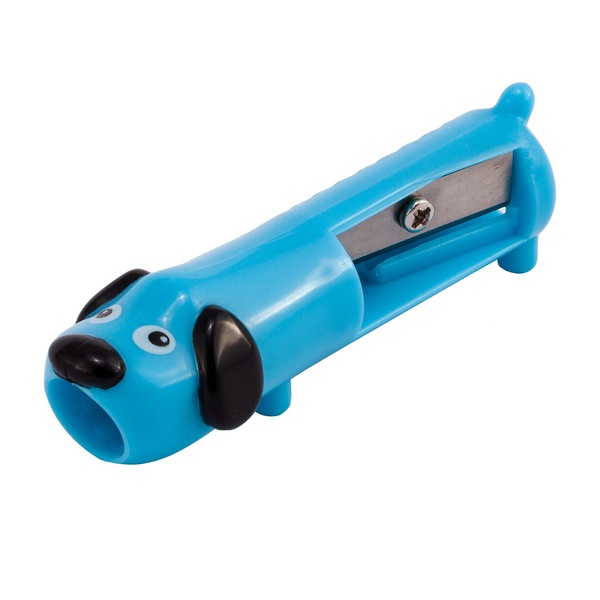Logo trade promotional items picture of: Doggie pencil sharpener, blue