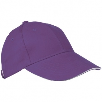 Logo trade promotional gifts picture of: 6-panel baseball cap 'San Francisco', purple