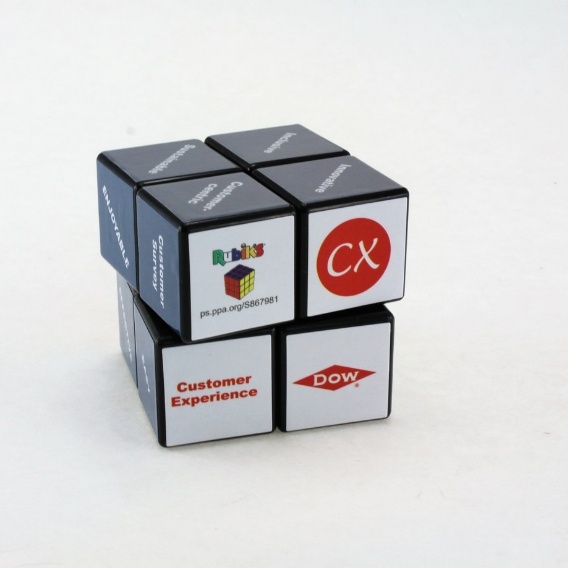 Logo trade promotional gifts image of: 3D Rubik's Cube, 2x2