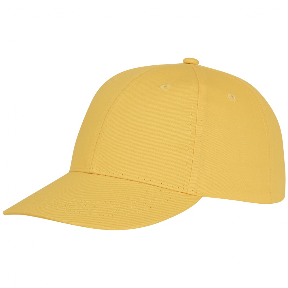 Logo trade promotional products picture of: Ares 6 panel cap, yellow