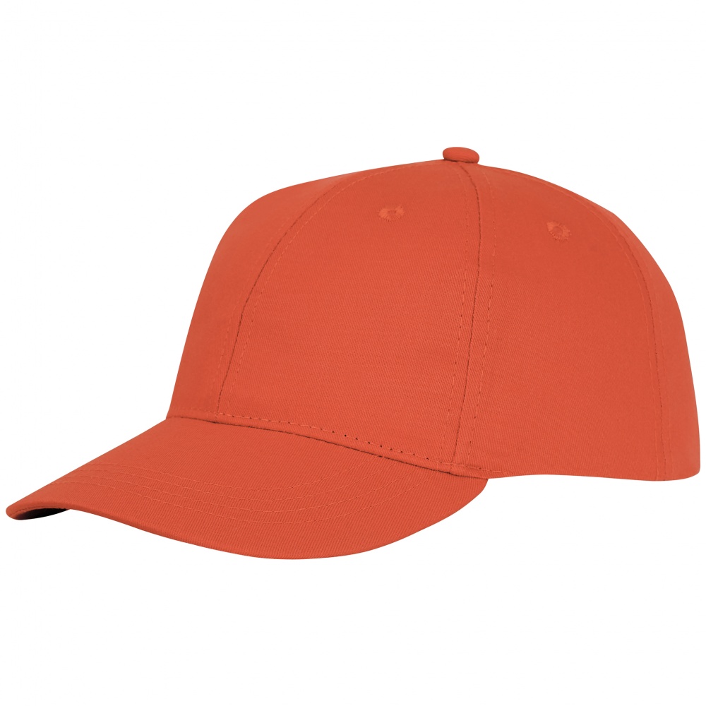 Logotrade corporate gift picture of: Ares 6 panel cap, orange