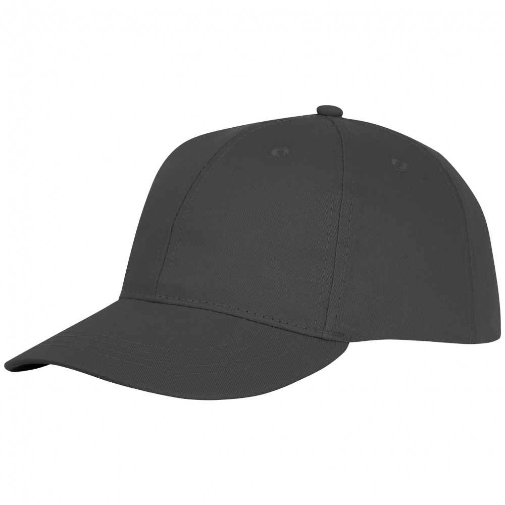 Logotrade corporate gift image of: Ares 6 panel cap, storm grey