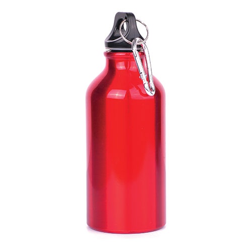 Logotrade promotional gift picture of: Drinking bottle 400 ml, Red