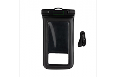 Logo trade promotional merchandise photo of: IPX8 Waterproof Floating Phone Pouch, black