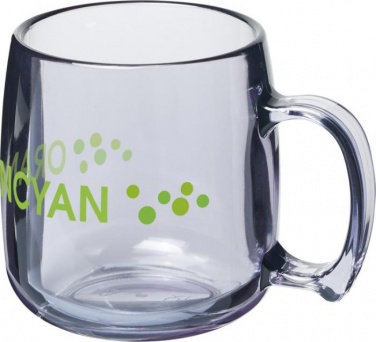 Logotrade promotional products photo of: Classic 300 ml plastic mug, transparent