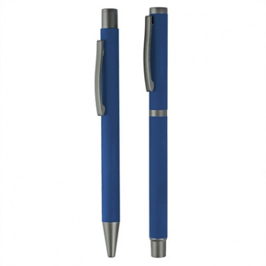 Logo trade promotional item photo of: Writing set, ball pen and roller ball pen