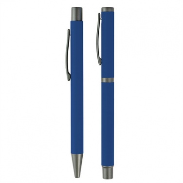 Logotrade corporate gift image of: Writing set, ball pen and roller ball pen