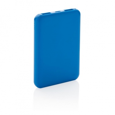 Logotrade business gift image of: High Density 5.000 mAh Pocket Powerbank, blue