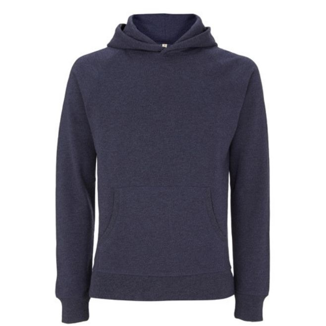 Logotrade promotional item picture of: Salvage unisex pullover hoody, melange navy