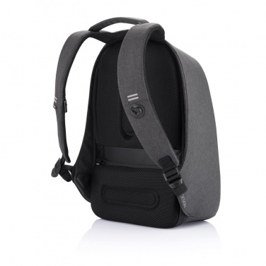 Logo trade promotional merchandise image of: Bobby Pro anti-theft backpack, black