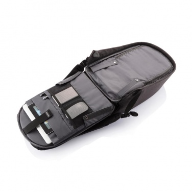 Logotrade promotional item image of: Bobby Pro anti-theft backpack, black