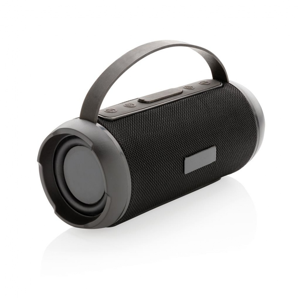 Logotrade corporate gift picture of: Soundboom waterproof 6W wireless speaker, black