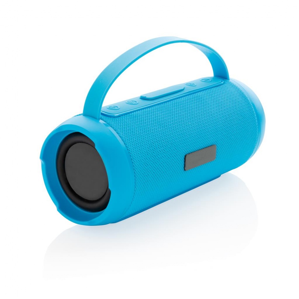 Logotrade promotional item picture of: Soundboom waterproof 6W wireless speaker, blue
