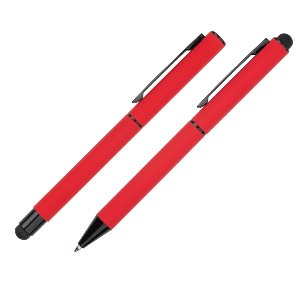 Logotrade business gift image of: Writing set touch pen, soft touch CELEBRATION Pierre Cardin