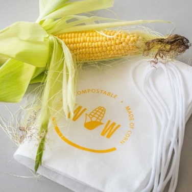 Logotrade advertising products photo of: Corn backpack, PLA material, natural white