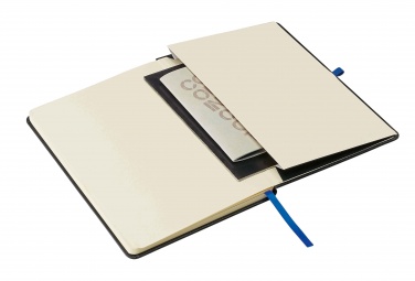 Logo trade business gift photo of: Notebook A5, Green