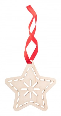 Logotrade promotional merchandise image of: TreeCard Christmas card, star