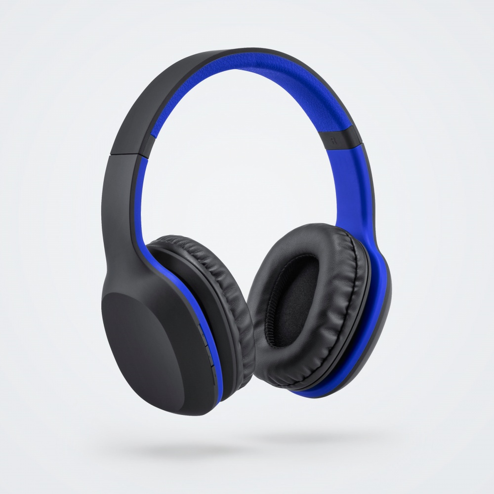Logotrade advertising products photo of: Wireless headphones Colorissimo, blue