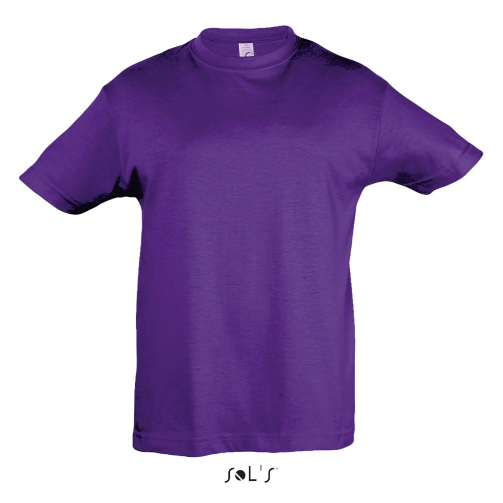 Logo trade promotional gift photo of: Regent kids t-shirt, purple