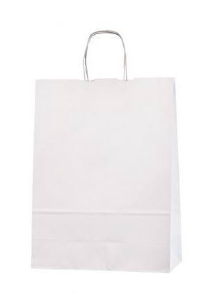 Logotrade promotional giveaways photo of: PAPERBAG WHITE 23X10X32CM