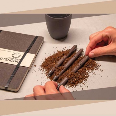 Logotrade corporate gifts photo of: Coffe pen, dark brown