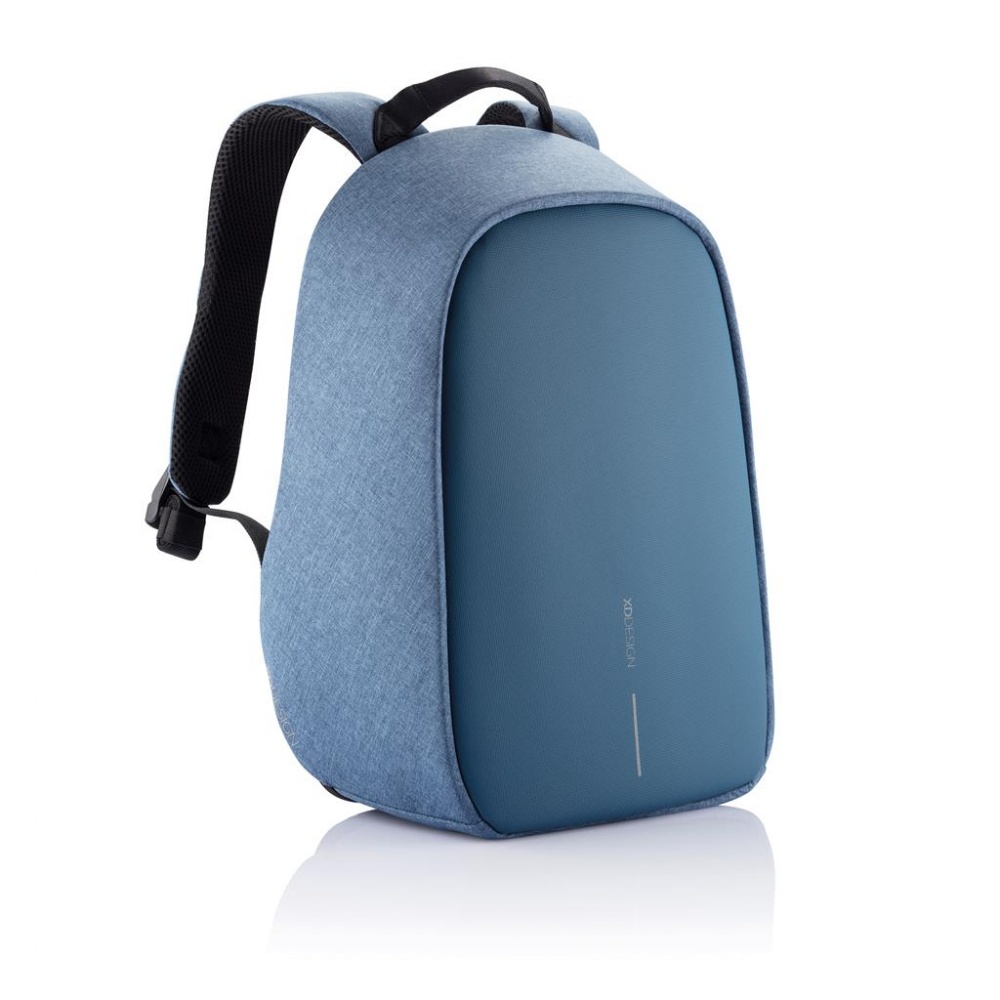 Logo trade corporate gifts picture of: Bobby Hero Small, Anti-theft backpack, blue