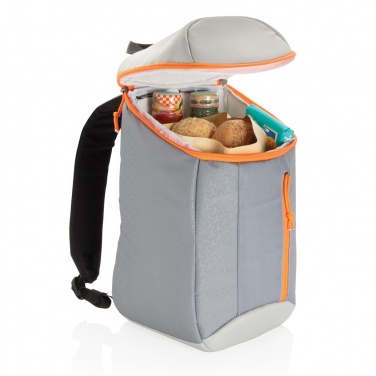 Logotrade business gift image of: Hiking cooler backpack 10L, grey