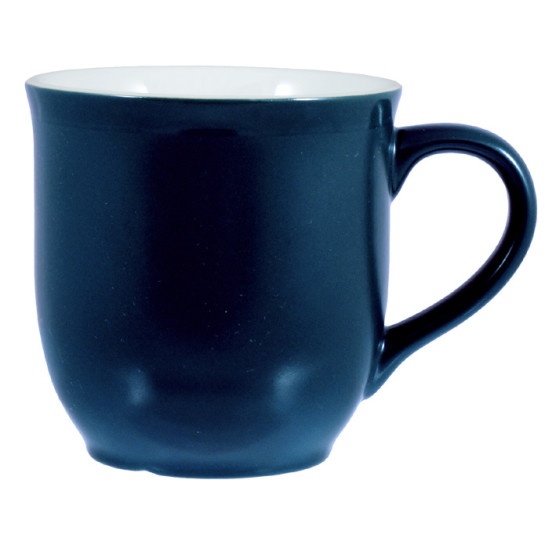 Logo trade promotional products image of: May mug 30 cl, navy/white