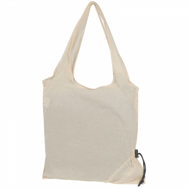 Logo trade promotional product photo of: Foldable cotton bag, White