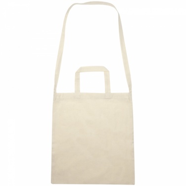 Logo trade corporate gift photo of: Cotton bag with 3 handles, White