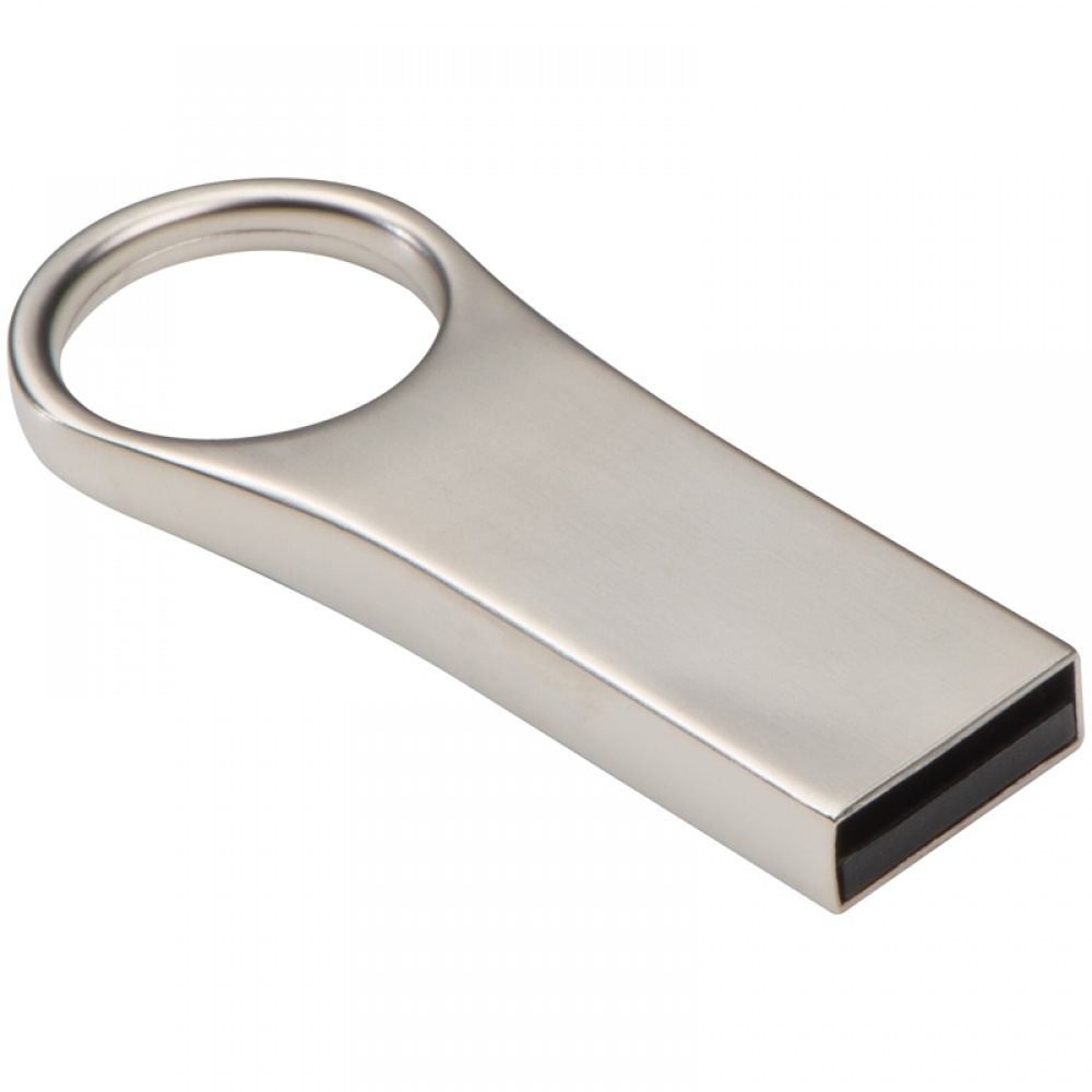 Logotrade promotional giveaway picture of: Metal USB Stick 8GB, Grey