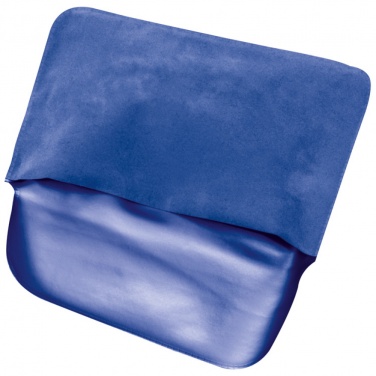 Logotrade promotional merchandise photo of: Inflatable soft travel pillow, Blue