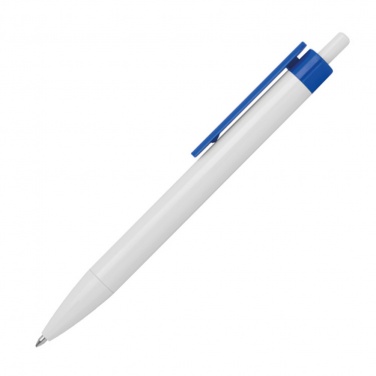 Logotrade promotional merchandise image of: Ballpen with colored clip, Blue