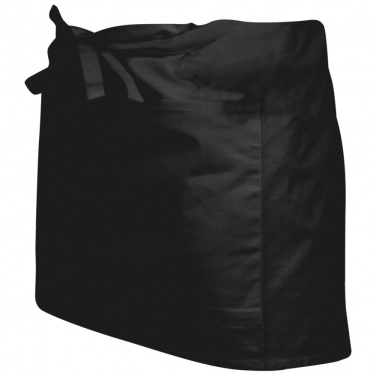 Logotrade promotional merchandise image of: Apron - small 180g Eco tex, Black