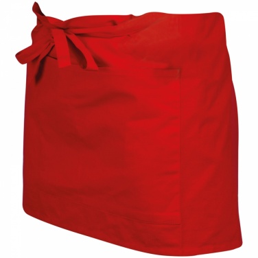 Logotrade promotional giveaway image of: Apron - small 180g Eco tex, Red