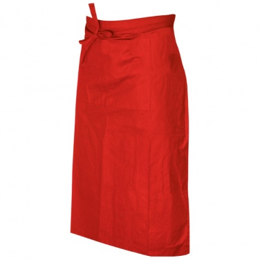 Logo trade promotional items image of: Apron - large 180 g Eco tex, Red