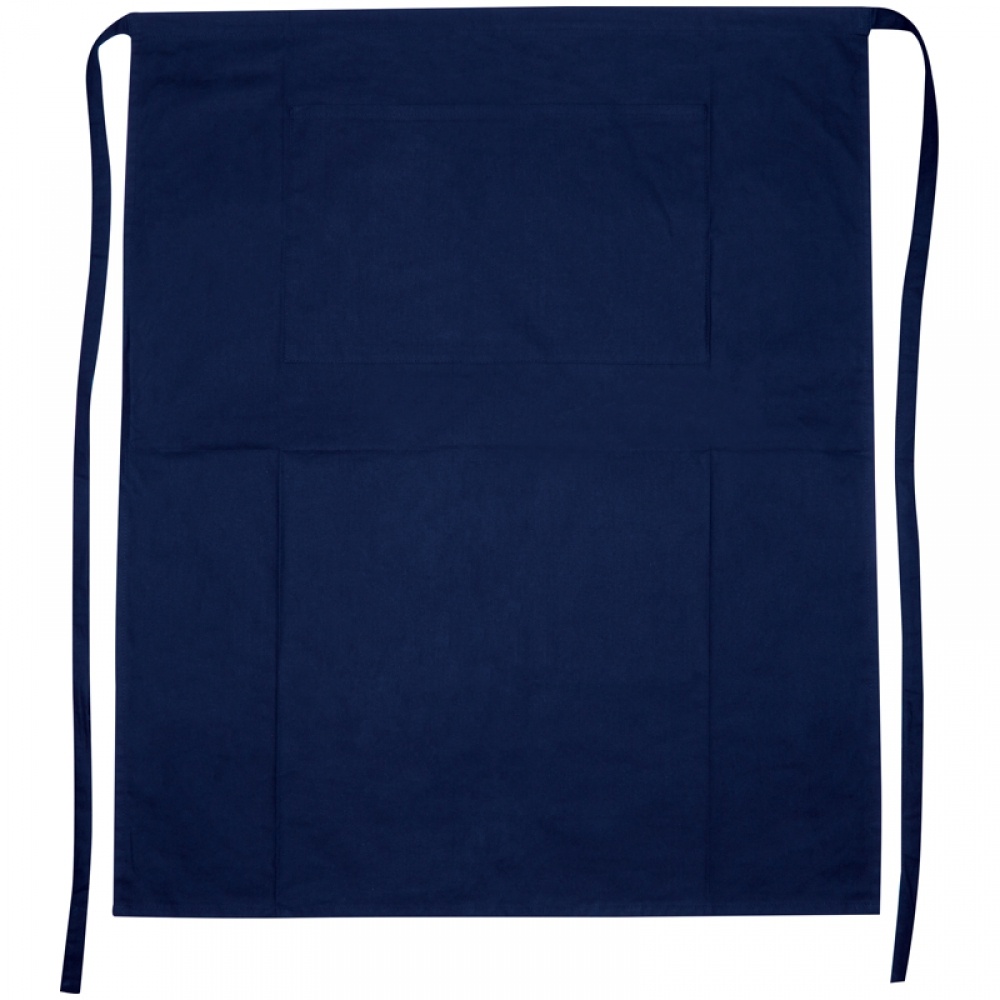 Logo trade promotional merchandise picture of: Apron - large 180 g Eco tex, Blue