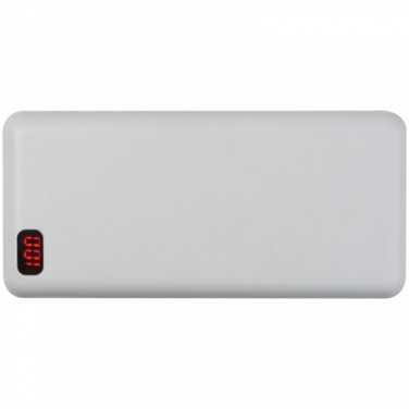 Logotrade promotional product image of: Power bank 20.000 mAh, White