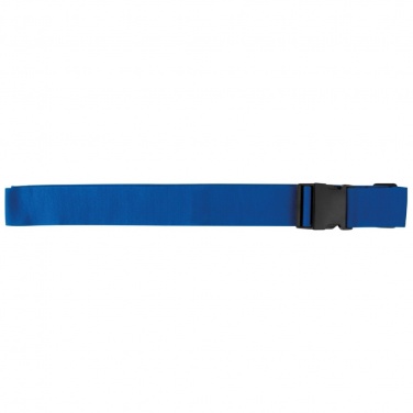 Logotrade business gift image of: Adjustable luggage strap, Blue