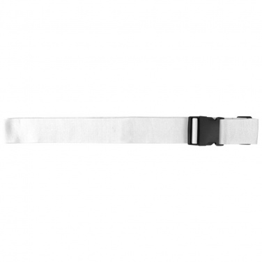 Logotrade promotional merchandise image of: Adjustable luggage strap, White