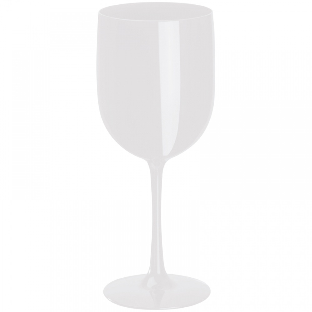 Logotrade business gift image of: PS Drinking glass 460 ml, White